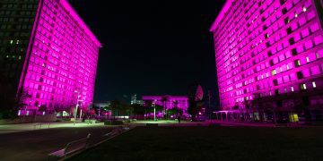 AAFAF y Centro Gubernamental Minillas celebran su primer Encendido Rosa