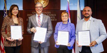 Justicia fortalece alianza con autoridades federales y estatales para combatir el crimen