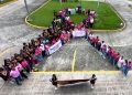 UPR en Humacao se vistió de rosa para crear conciencia sobre el cáncer de mama